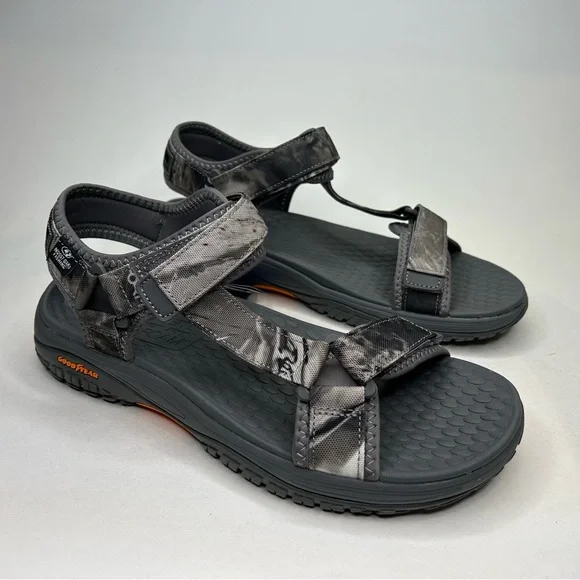 Skechers Shoes Skechers Mossy Oak Sandal Mens Gray Camoflage